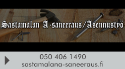 Sastamalan A-Saneeraus/ Asennustyö logo